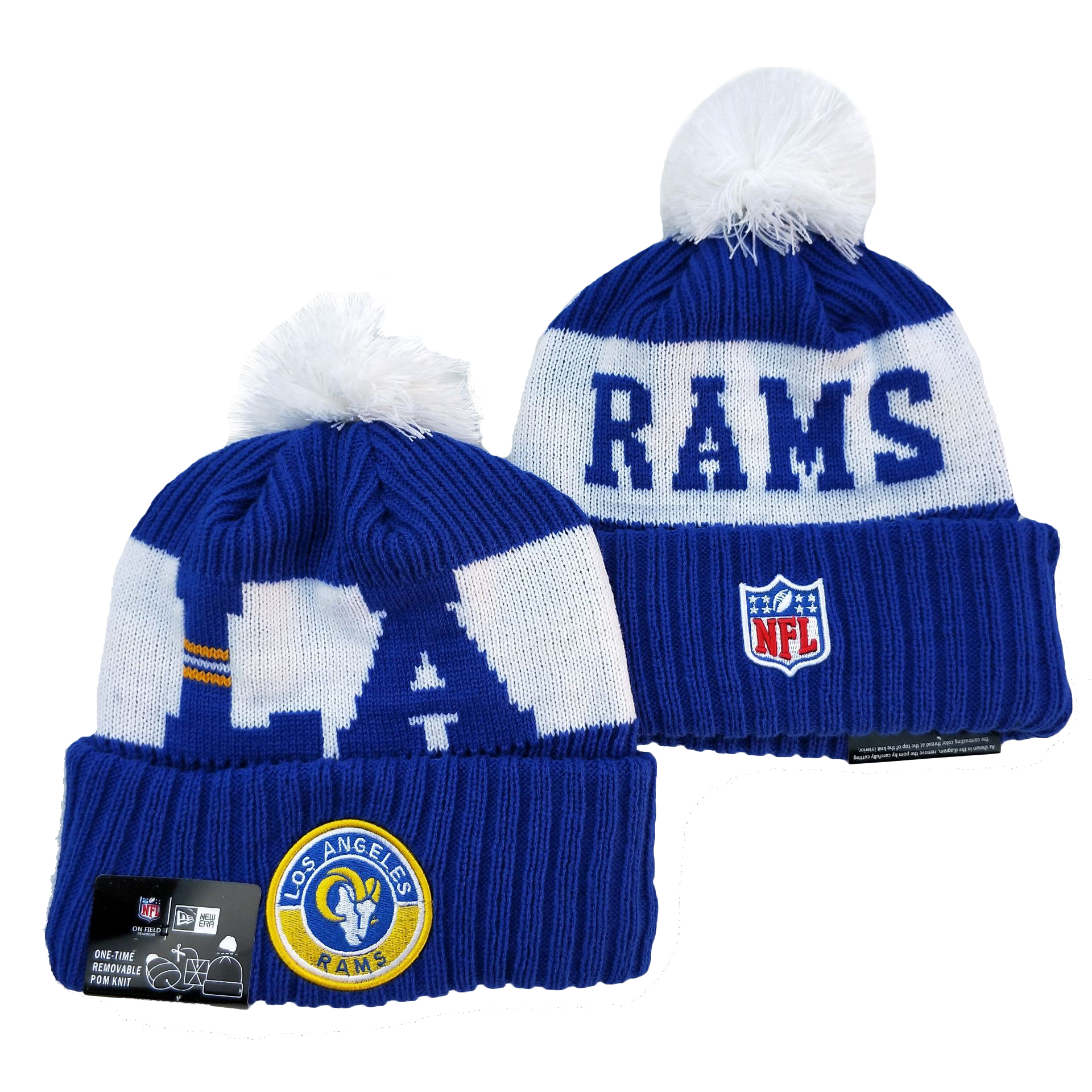 Los Angeles Rams Knit Hats 060